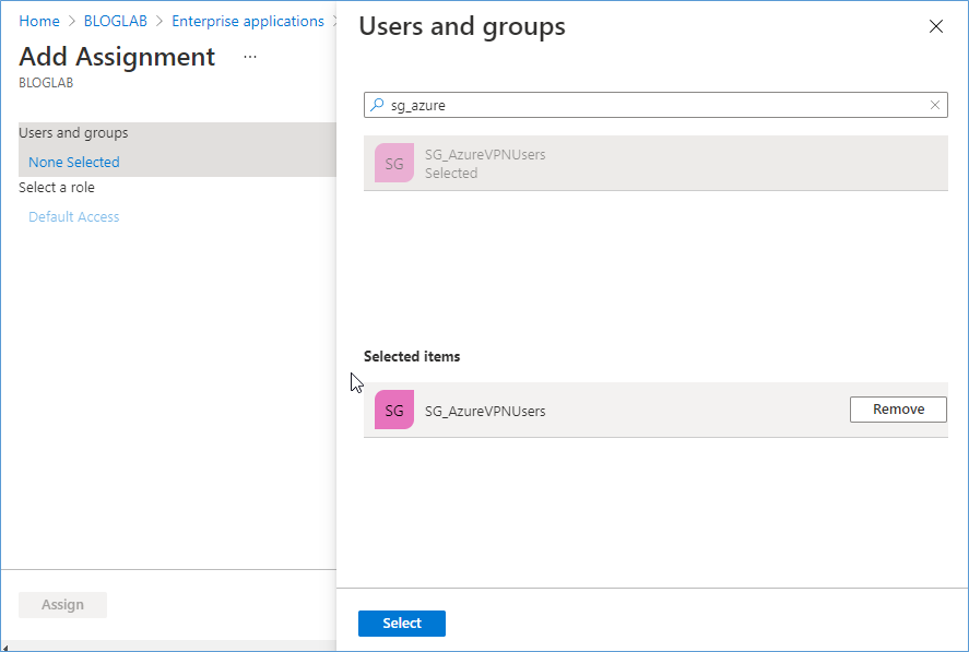 disconnect azure point to site vpn